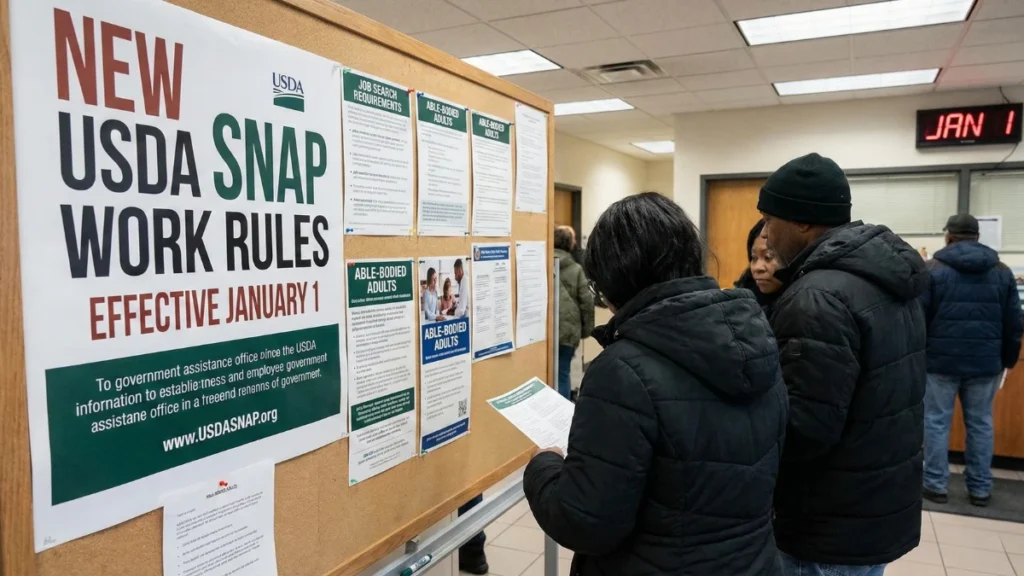 New USDA SNAP Work Rules Take Effect Nationwide From January 1